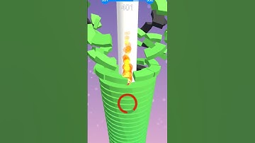 The new video is here guys 😁 stack ball- 968 level gameplay 👌 🎮 🥌 #gaming #gameplay
