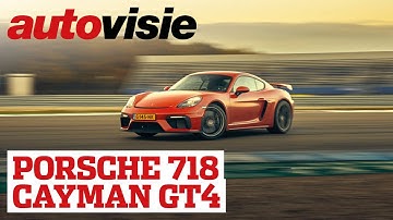 Porsche 718 Cayman GT4 | Hot lap TT Circuit Assen | Supertest | Autovisie