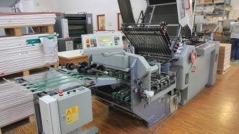 used stahl paper folder for sale   Stahl KD 66 4ktl   1996   Gab Supplies Ltd