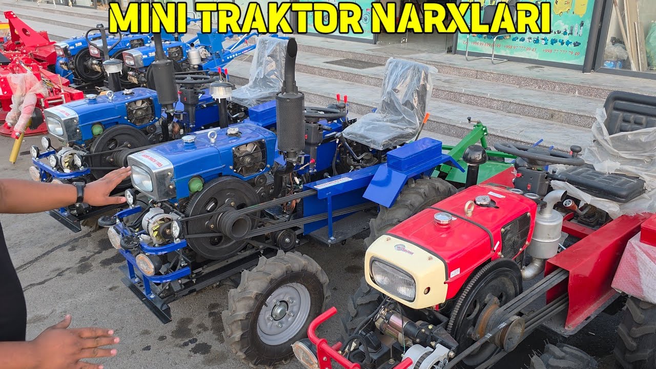 MINI TRAKTOR VA AGREGATLAR NARXLARI 