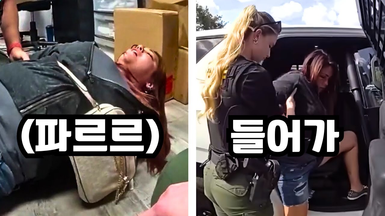 월마트 절도범... 체포되자마자 갑자기 발작이 온다고.?