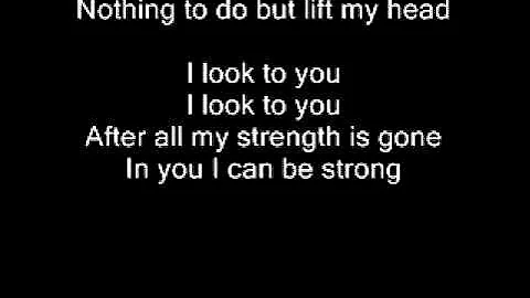 Whitney Houston - I Look To You...  KARAOKE