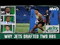 Bart Scott, Willie Colon, and Connor Rogers on Jets drafting two running backs in NFL Draft | SNY