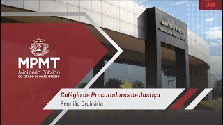 Reunião Ordinária do Colégio de Procuradores de Justiça do MPMT - 04/04/2024