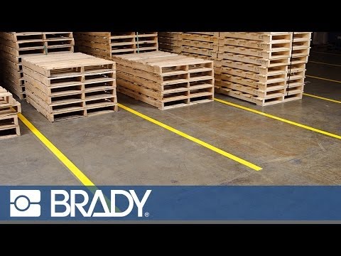 Toughstripe Floor Tape Forklift Durability Test