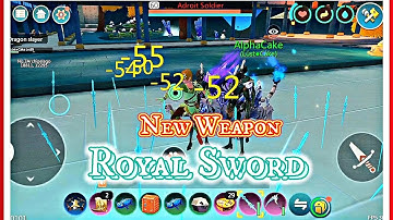 New Weapon:Royal Sword:Get Royal Sword:Tutorial:Utopia Origin