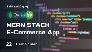 Building a Responsive Cart Screen: Displaying Items and Price | MERN Stack E-Commerce From Scratch