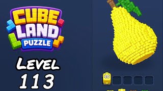 Cube Land Puzzle Level 113 Walkthrough