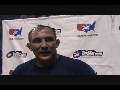 Jake Clark 84 kg Greco-Roman champion at 2010 Worl...