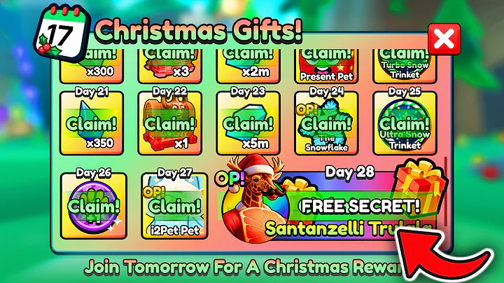Opening EVERY CHRISTMAS GIFT in Brainrot Evolution!