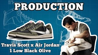 【Production】Godkiller Travis Scott x Air Jordan 1 Low 'Black Olive' by Kickwho