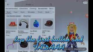Roblox watermelon hat hack|°•Vıkcy plåys Røbløx•°|enjoy~