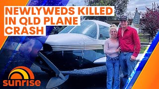Queensland newlyweds and their unborn baby killed in light plane crash near Mackay