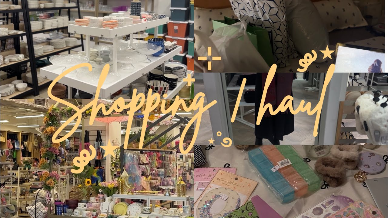 Shopping | HAUL ✨(Retail therapy & real moments  come shop with me ) 🕯️💌