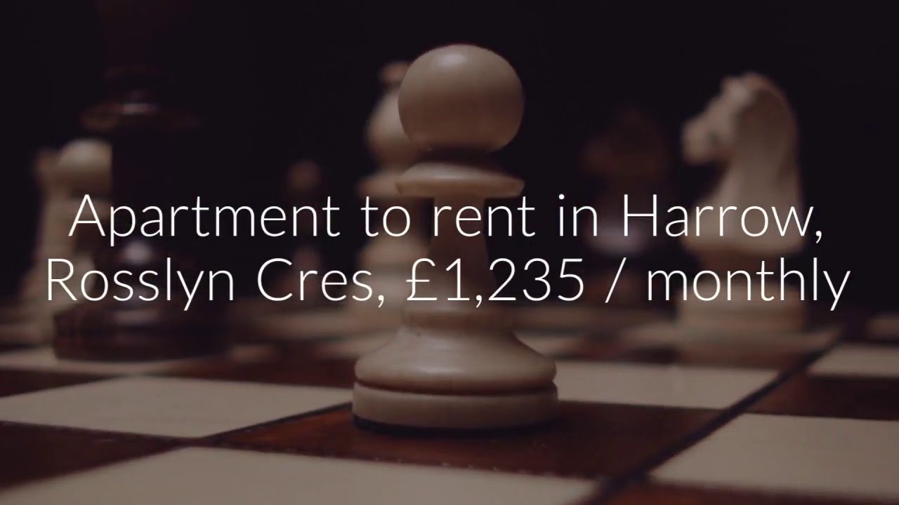 Apartment to rent in Harrow, Rosslyn Cres, £1,235 / monthly YouTube