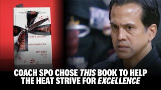 Coach Spo chose THIS book to help the Miami heat strive for excellence