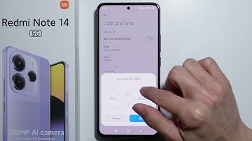 Redmi Note 14: How to Change Date & Time?