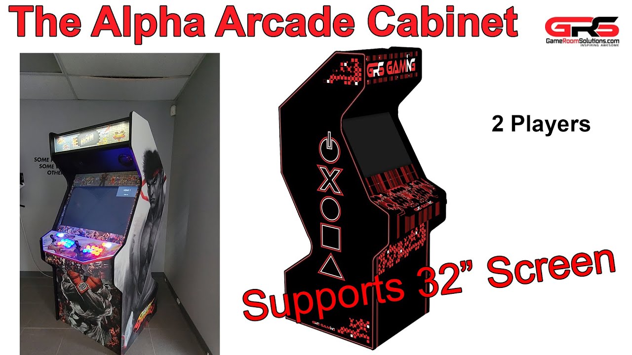 Grs Full Size Arcade Cabinet The Alpha
