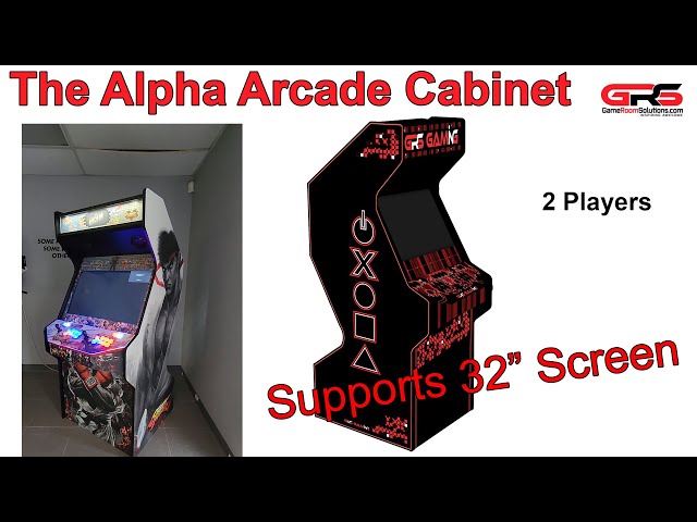 GRS Full Size Arcade Cabinet The Alpha
