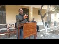 Speech on the annual ceremony of ch ghulam abbas