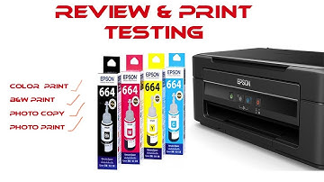 epson printer l380 review and print testing
