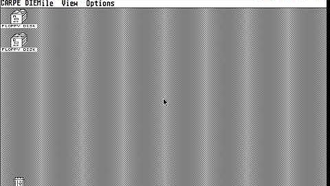 Carpe Diem Atari ST Bootsector Vrus Attack!