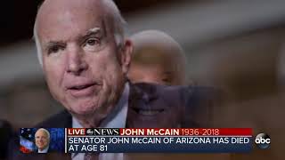 John McCain death announcement ABC News