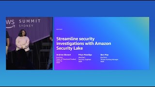 AWS Summit Sydney 2024: Streamline security investigations with Amazon Security Lake