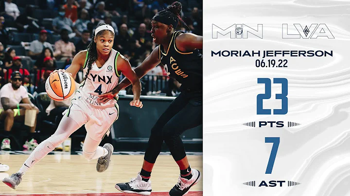 Moriah Jefferson Drops 23 Points Against Aces | June 19, 2022