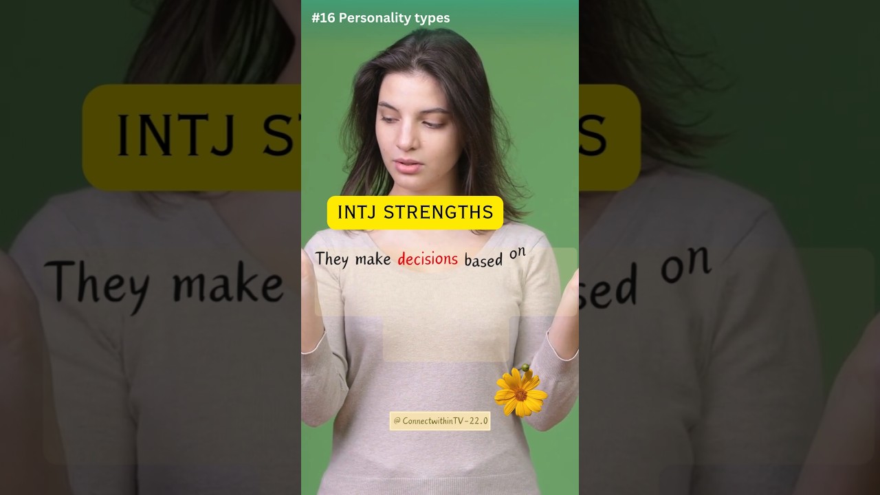 INTJ: The Logical Personality type!  