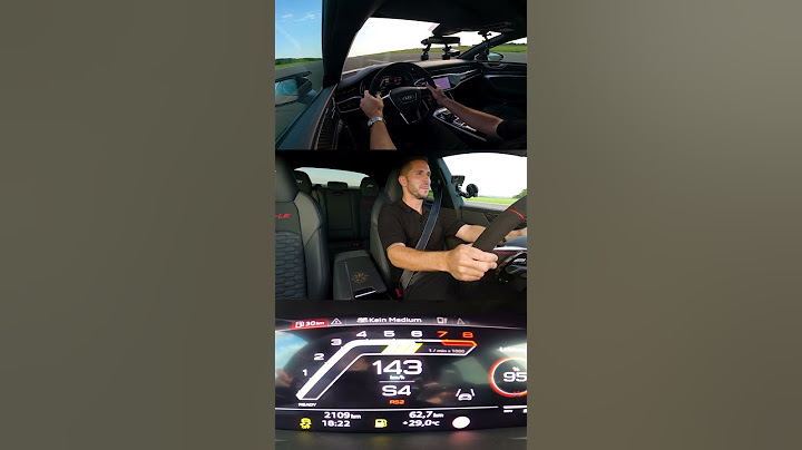 So beschleunigt der 1000PS ABT RS7-LE von 0-300 km/h 🚀🤯