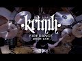 Krimh  firedance instrumental  drum cam