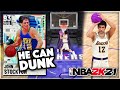 DIAMOND GLITCHED JOHN STOCKTON HAS A 90 DUNK!! THE BEST POINT GUARD BY FAR IN NBA 2K21 MyTEAM!!