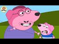 George dogs teeth pulled out by daddy dog funnycartoon peppapigparody animationmeme