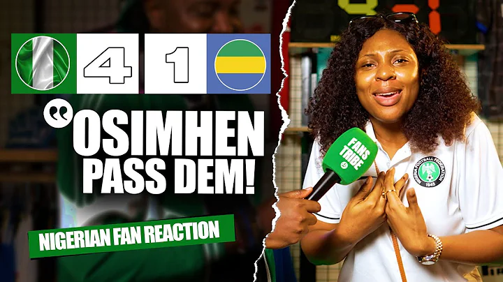 NIGERIA 4-1 GABON ( Jenny - NIGERIAN FAN REACTION) - 2026 FIFA WORLD CUP QUALIFIER.