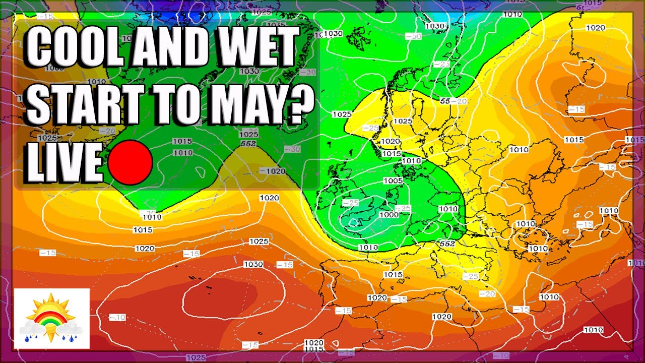 Ten Day Forecast: Cool And Wet Start To May [LIVE:🔴] - YouTube