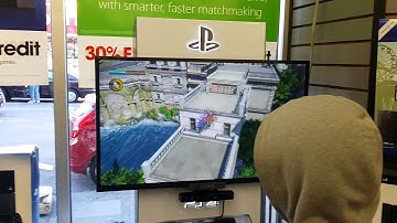 Playstation 4 knack demo at gamestop