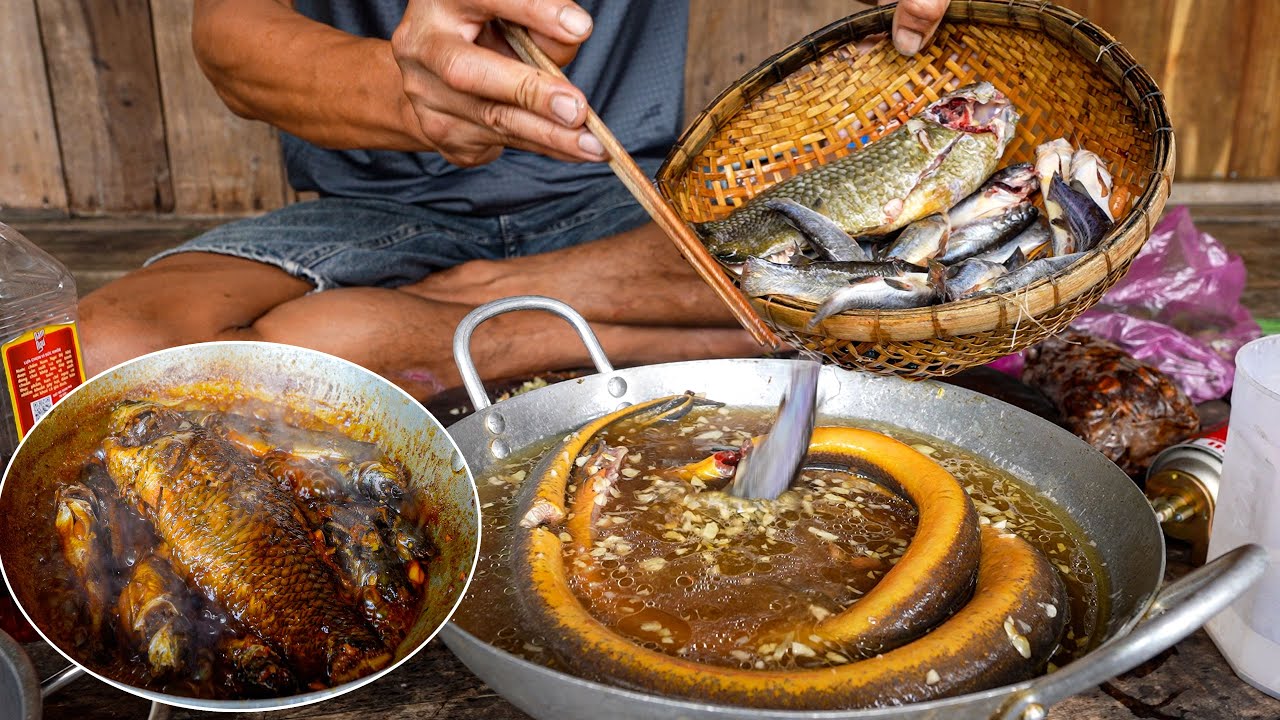 Thăm Lờ Mùa Mưa Rừng U Minh, Xúc Nò Kím Cá Làm Nước Mắm