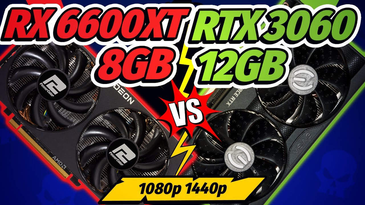 RX 6600 XT vs RTX 3060 | 1080p 1440p | 10 Game Benchmark - YouTube