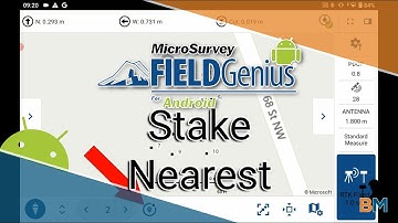 FieldGenius for Android: Stake Nearest | Bench Mark