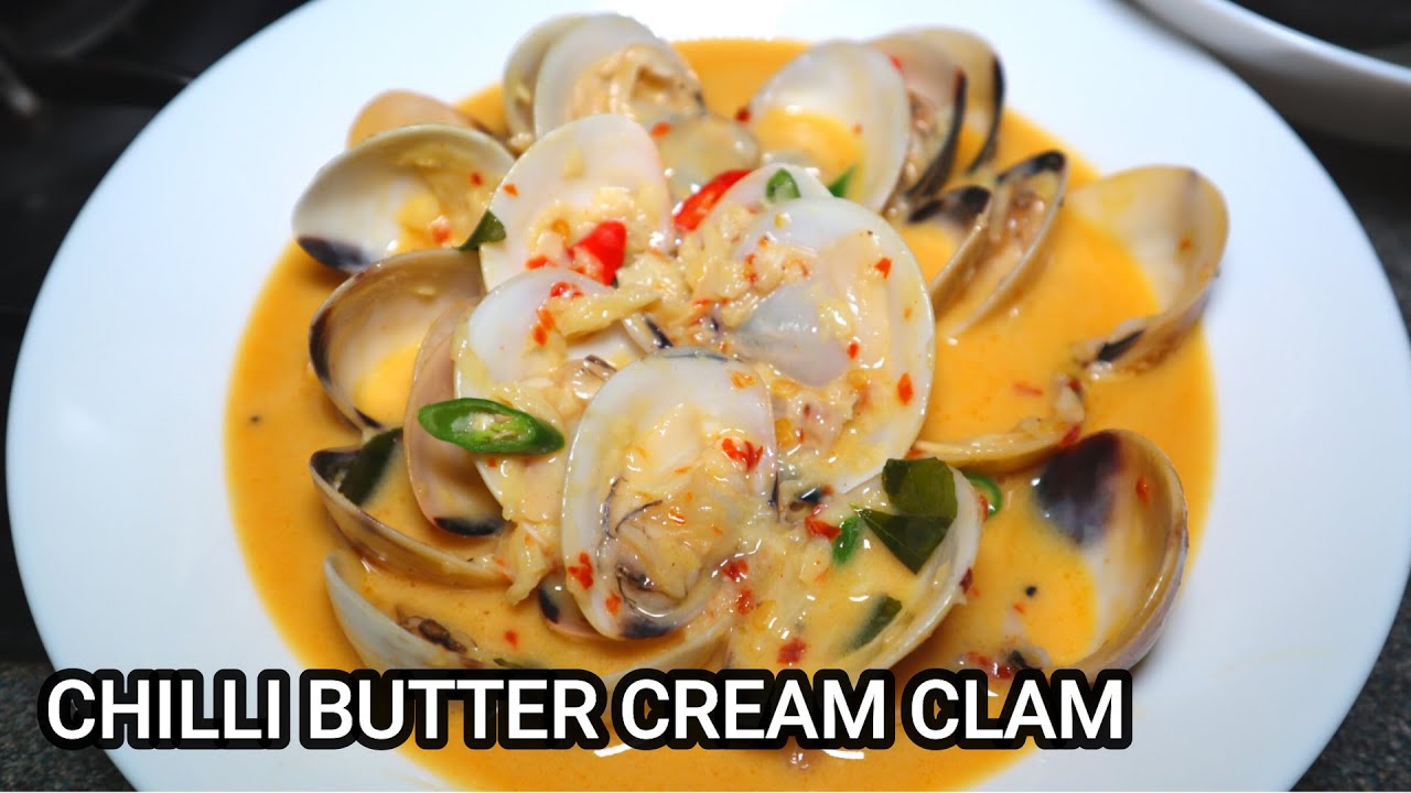 Vlog Try Resepi CHILLI BUTTER CREAM CLAM Resepi Khairul Aming YouTube