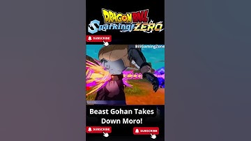 Beast Gohan Takes Down Moro! Goku’s Proud Moment (Dragon Ball Super: Sparking! Zero Story Mods)