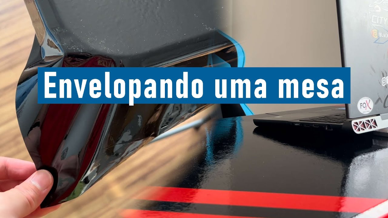 Envelopando uma mesa
