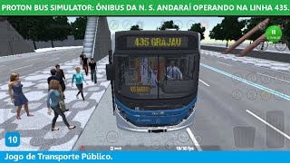 PROTON BUS SIMULATOR: ÔNIBUS OPERANDO NA LINHA 435 GÁVEA X GRAJAÚ. 25