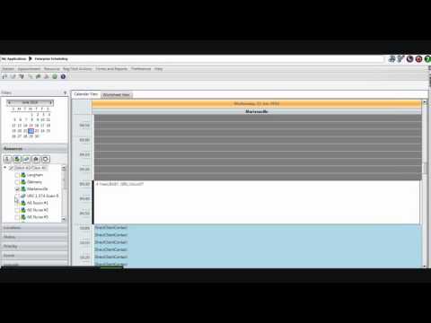 SCM Scheduling   Select All Clear All and Availability Type