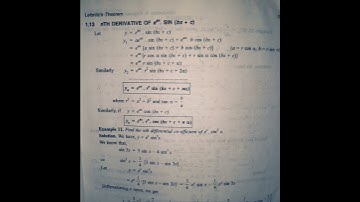 nth derivative of e^ax.sin(bx+c)