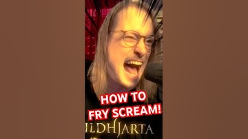How to fry scream! Fry distortion is harder for a lot of people, so don’t get discouraged!