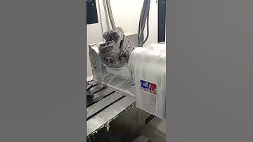 5-Axis CNC Rotary Table Machining Process#cncmachinetool #rotarytable #cncmachine