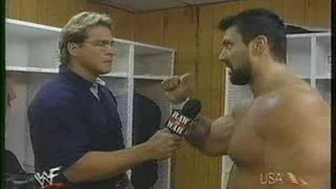Steve Blackman cuts a great promo