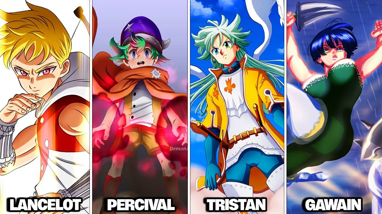 Pericaval TOP 4 CAVALEIROS DO APOCALIPSE MAIS FORTE DE NANATSU MOKUSHIROKU! - YouTube